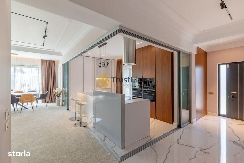 Casa premium teren 3.000 mp, livada ?i zona BBQ Frumusani - 8
