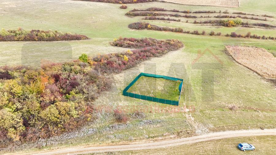 Ocazie: Teren 642mp, Rusciori, deschidere drum, zona frumoasa |SkyView - 3