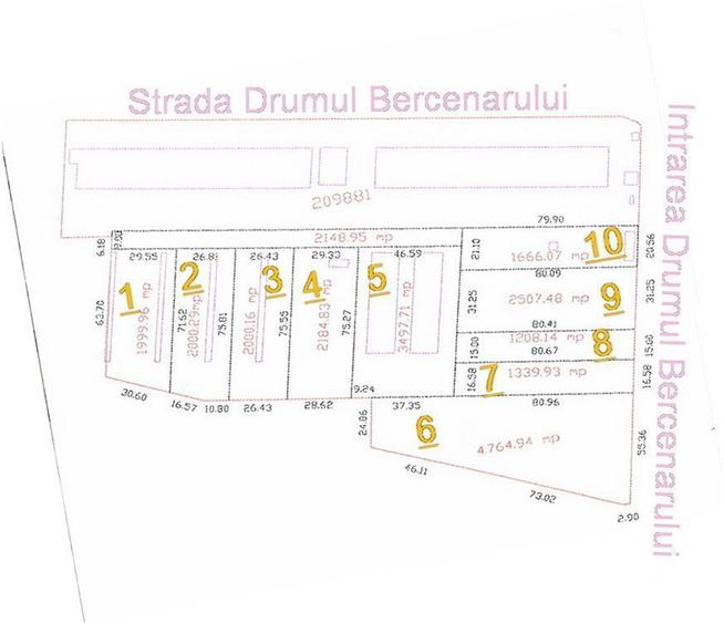 Terenuri in parc logistic Drumul Bercenarului 170 euro mp+TVA - 3