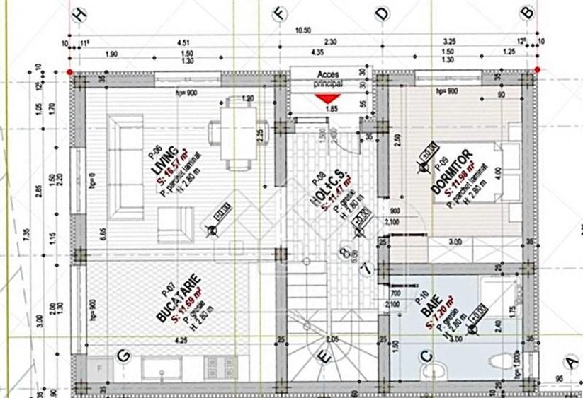 Casa de vanzare in Sibiu - tip duplex - teren 420 mp - Selimbar - 4
