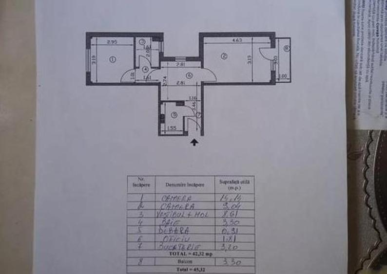 Apartament 2 camere Titan - 1