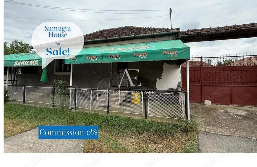 Casă cu 2 camere cu Teren 3861 Mp în Șumugiu