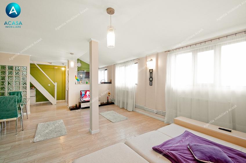 Apartament spatios de tip duplex mobilat si utilat la cheie - 5