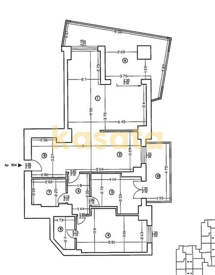 Apartament 3 camere de vânzare | Zona de Nord | Complex Upground - 1