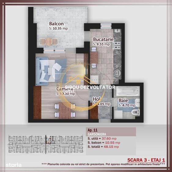 Vedere Libera decomandata Comision 0% DEZVOLTATOR Pallady ikea - 6