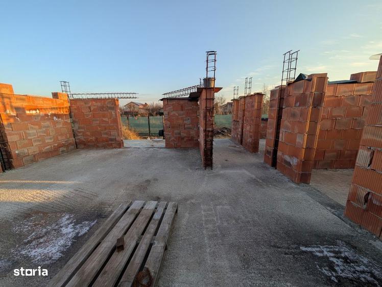 Teren 580m Serbanesti cu casa in constructie - 7