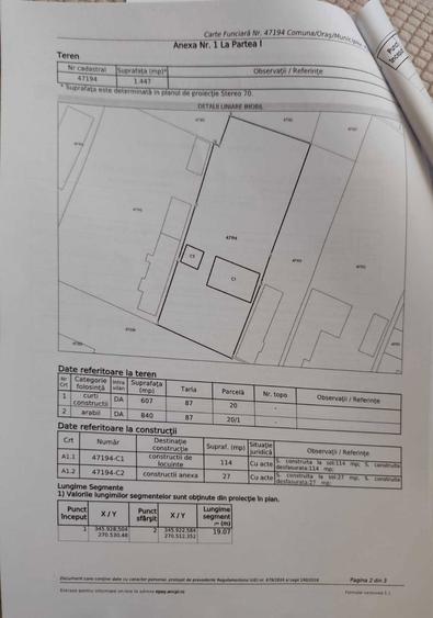 Vand pachet proprietati teren intravilan + 3 parcele extravilane | Poiana Mare, Dolj - 1