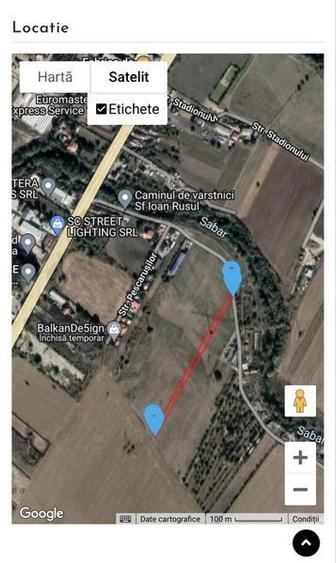 Teren de vanzare intravilan Comuna Jilava Str. Albatrosului - 5000 mp - 3