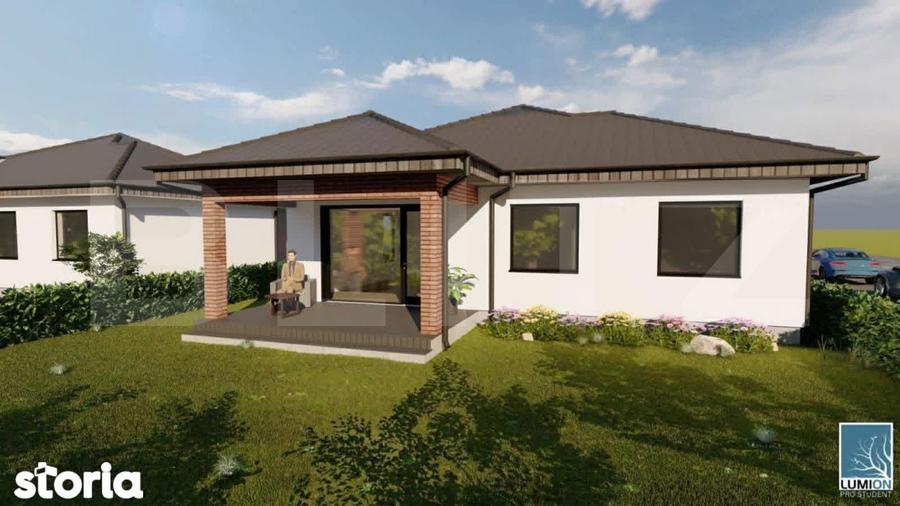 Casa moderna de vanzare in Petin, 4 camere, 100 mp utili, 500 mp teren - 4