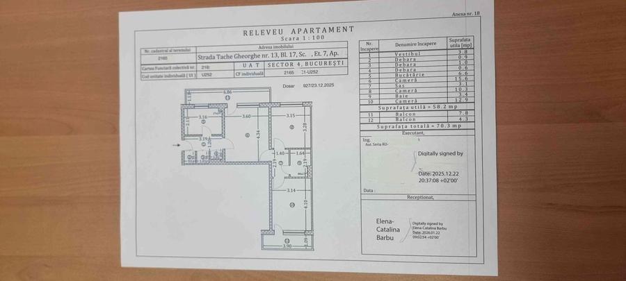 Apartament 3 camere zona Piata Sudului - 1