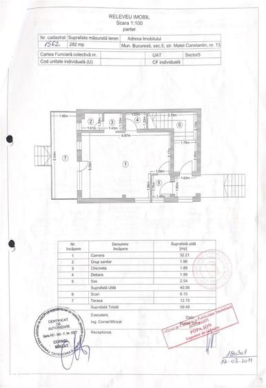 Casă cu 5 camere cu Teren 300 Mp în Pieptănari