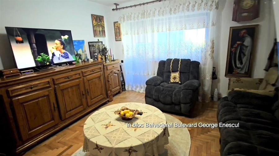 Apartament cu 4 camere decomandat, mobilat în George Enescu