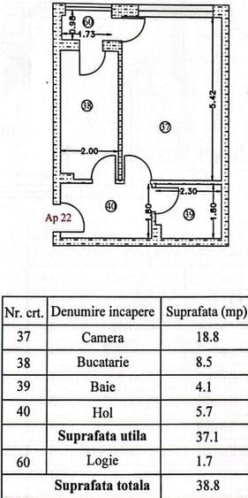 Garsonieră în Progresul