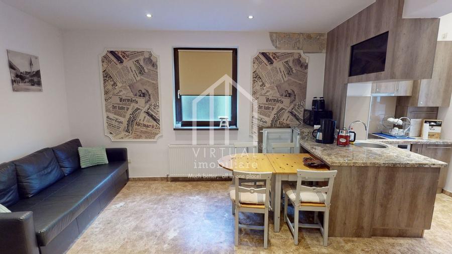 Apartament cu 3 camere semidecomandat, mobilat în Ultracentral
