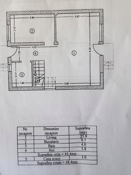 Casă individuală cu 5 camere cu Canalizare în Popești-Leordeni