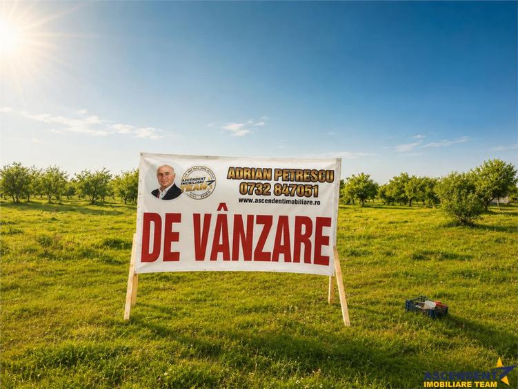 Teren de 3250 mp, în Sânpetru