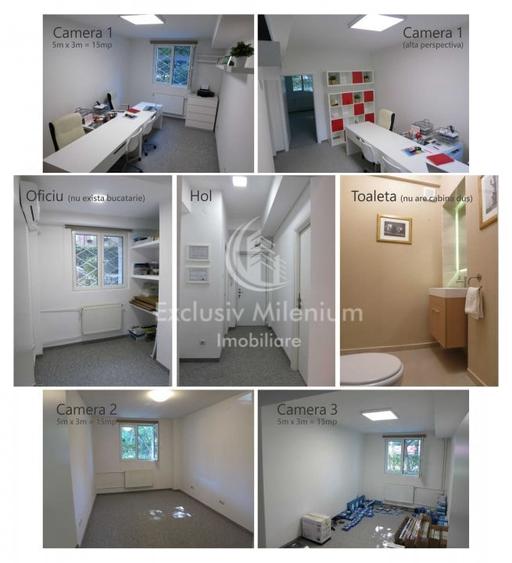 Parter Floreasca Spatiu Birouri 3 camere - 7
