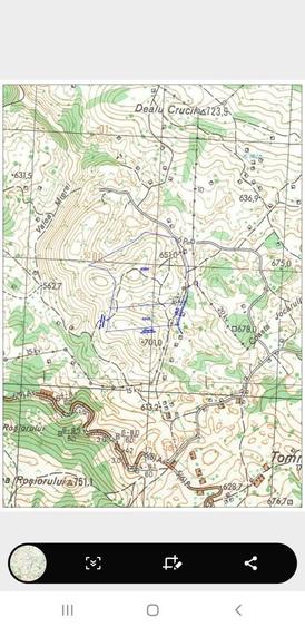 Pasune si padure 40,8983 ha ,pretabil expl piatra pt constructii - 1