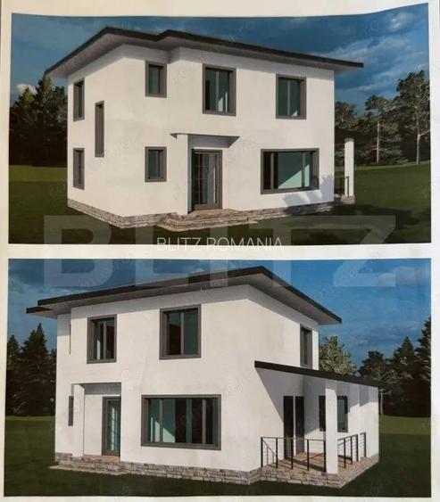 Casa etaj, 120 mp utili, 320 mp teren, zona Burdujeni