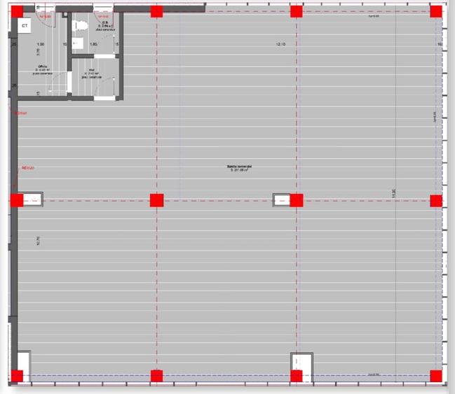 Spatiu comercial 224mp, finisat, zona Cetatii - 1