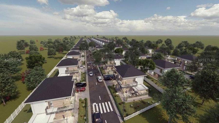 CORBEANCA! Teren intravilan 40,000 mp cu Proiect APROBAT pt 69 de Vile - 1