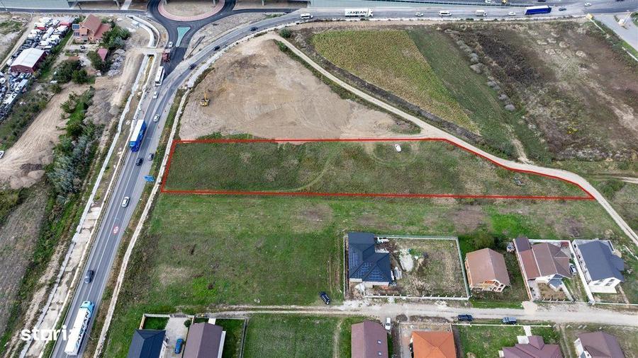 Teren intravilan Osorhei langa centura - 3