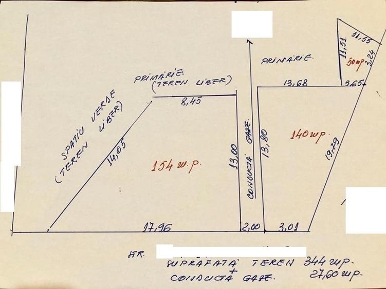 Teren Craiovei, 344mp,  d- 20ml, toate utilitatile - 2