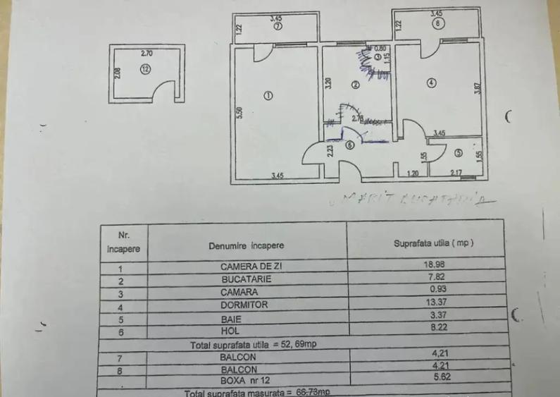 ULTRACENTRAL-2 CAMERE DECOMANDAT ,CENTRALA GAZ, ETAJ 2 - 1