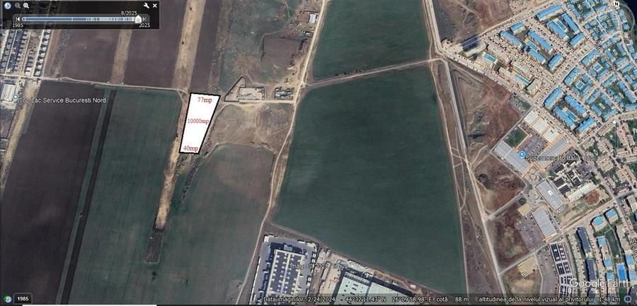 Teren intravilan 10.000mp / fs 77mp / T41 / Al. Ioan Cuza - 1