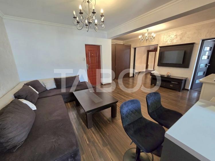 Apartament decomandat de vanzare cu 3 camere mobilat in Turnisor Sibiu - 9