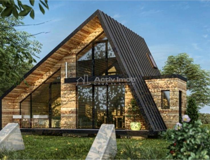 Casa pe Structura Lemn si Panouri SIP - 7