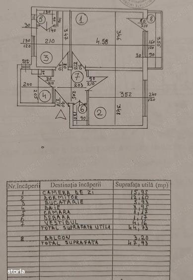 2 Camere Decomandat Metrou Eroii Revolutiei , Bloc Reabilitat - 1