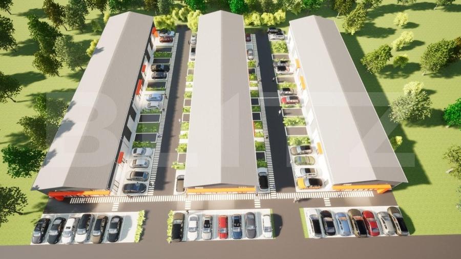 Hale noi pe parter sau P + 1, 1.755 mp utili, teren 4.000 mp, zona Ghercesti - 1