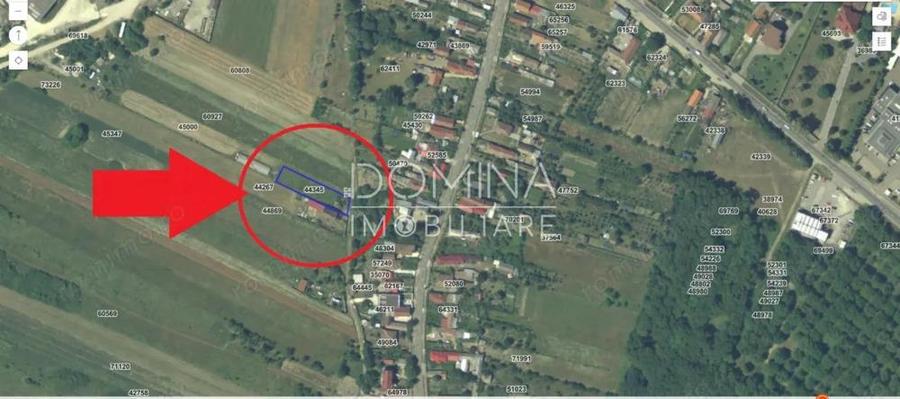 Vanzare teren extravilan, situat in Targu Jiu, strada Slobozia - 10