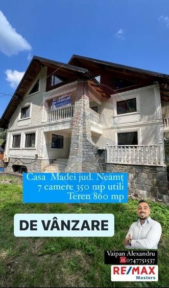 Casă / Vilă 7 camere sat Mădei comuna Borca Jud Neamț - 24