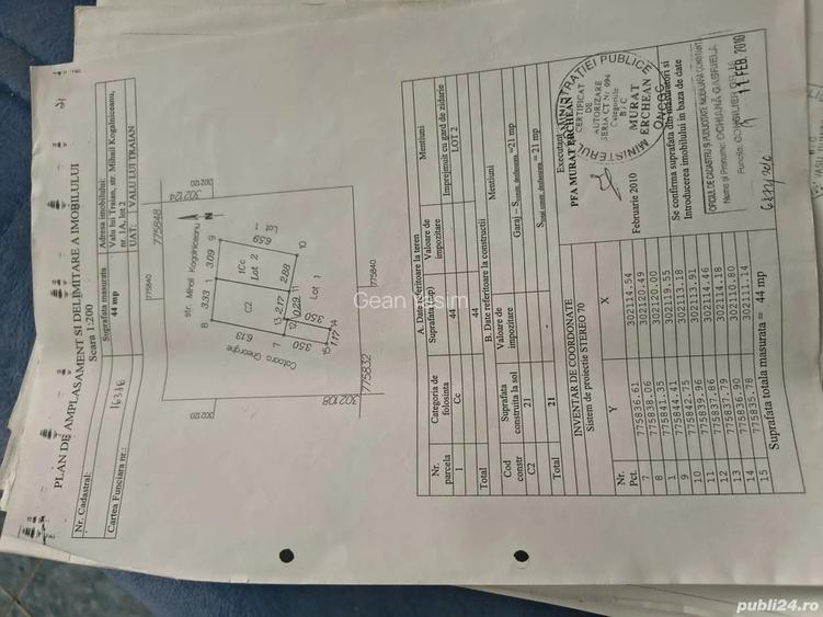 Vand casa anexa 2 camere Valul lui Traian 44mp