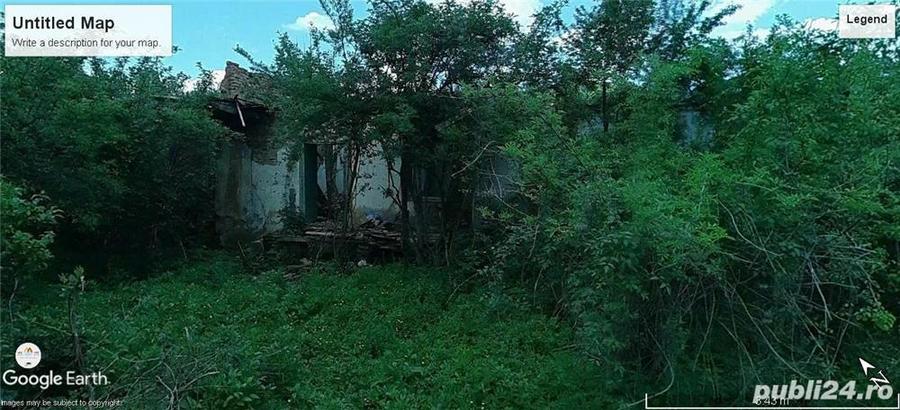 Vand loc de casa (casa demolabila) in sat Stejareni, comuna Danes, la 10km de Sighisoara. - 2