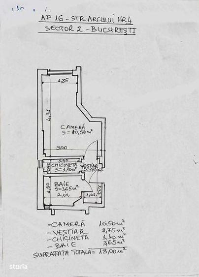Vand garsoniera ultracenral, bd. Carol-Arcului - 1