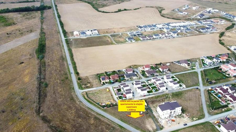 1638mp-Acces direct la Calea Urseni-Teren pentru SAD+4AP - 2