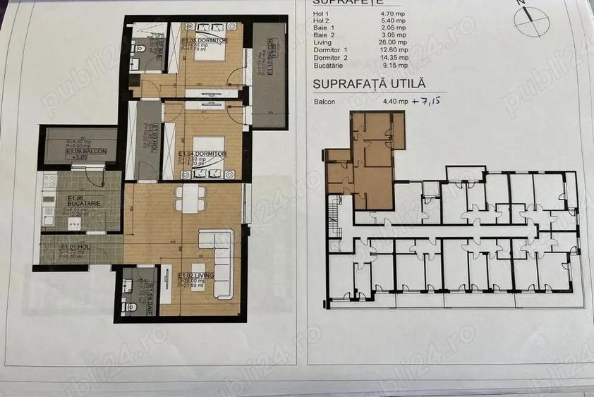 Bloc Nou,3 Camere la Dezvoltator Savar Residence Splaiul Unirii,Comision 0 ! - 7