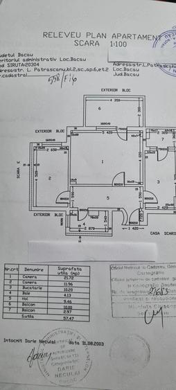Vand apartament cu doua camere in municipiul Bacau - 1