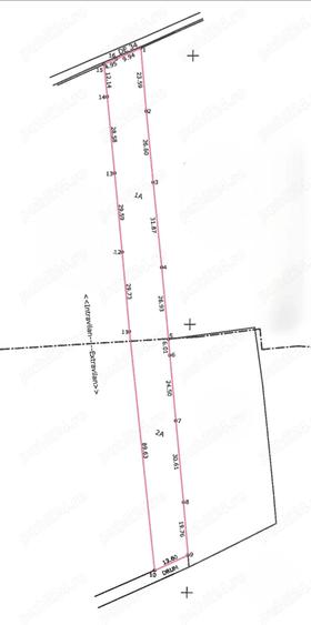 Teren de 2644 mp, în Exterior Vest