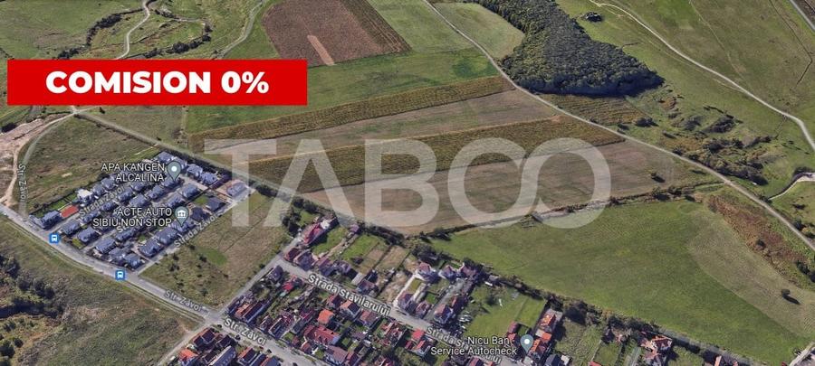 Teren extravilan 4200 mp in Sibiu zona Turnisor - 1