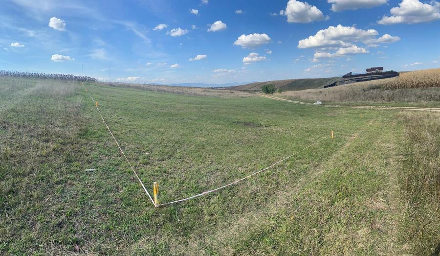 TEREN INTRAVILAN  BOD - 1200 mp pentru constructii case Sp+P+E+M - 10