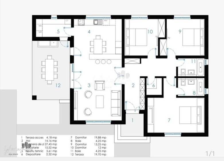 Casă nouă parter, 142 mp utili, teren 750 mp, exterior finalizat, Ghermănești - 10