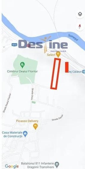 VAND TEREN DEALUL FLORILOR, ZONA IN DEZVOLTARE, DEJ - 3