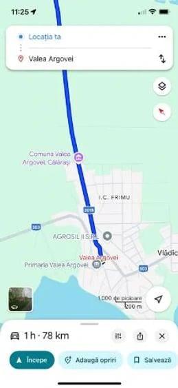 Teren de 2000 mp, în Valea Argovei