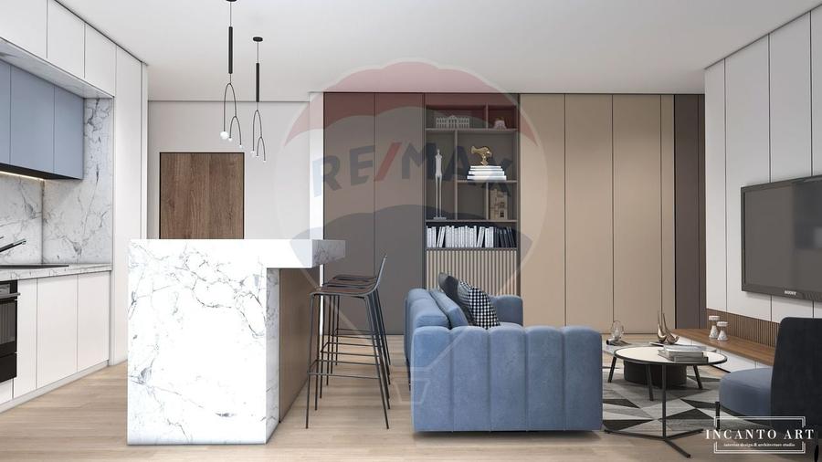 Apartament cu 2 camere în Braniște (Podari)