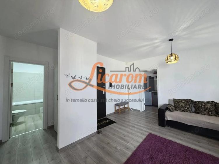 Apartament cu 2 camere semidecomandat în Cristian