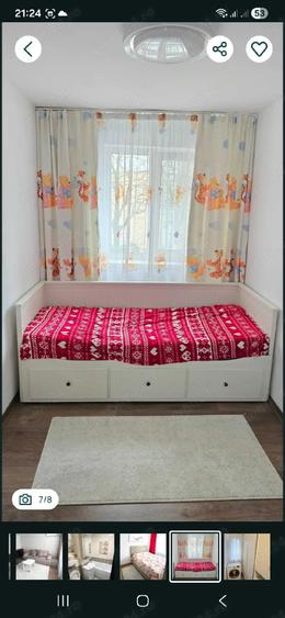 Apartament cu 3 camere semidecomandat în Vest